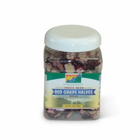 Mother Earth Products Freeze Dried Seedless Red Grape Halves, jar
