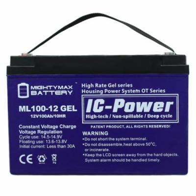 12V 100AH GEL Battery Replacement for Dual-Lite 12-736 12-783
