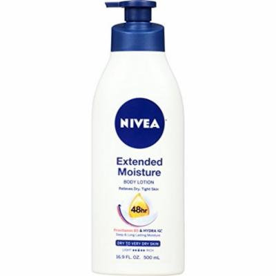 4 Pack - NIVEA Extended Moisture Body Lotion 16.9 Fl Oz Each