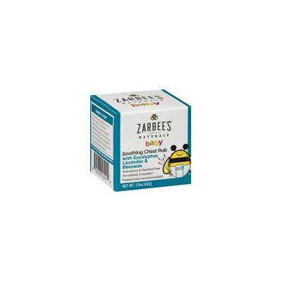 ZarBee's Naturals Soothing Baby Chest Rub 1.5 oz.(pack of 3)