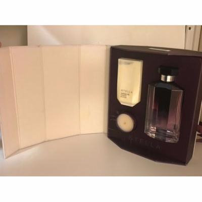 STELLA McCARTNEY STELLA SET 3.3oz EDP SP, 2.5oz BODY MILK & 1.2oz CANDLE VINTAGE