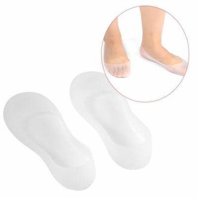 1Pair Moisturizing Gel Socks,Full Length Silicone Moisturizing Socks Cracked Foot Care Protector,Prevent Plantar Fasciitis And Metatarsalgia,Corns Calluses,Bunions And Blister (S)