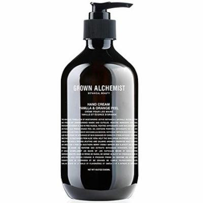 Hand Cream: Vanilla & Orange Peel - Size: 500 ml, Non-Greasy By Grown Alchemist