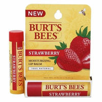 Burt's Bees - Moisturizing Lip Balm Strawberry - 0.15 oz. (pack of 4)