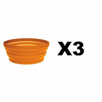 Ultimate Survival Technologies 20-02076-08 FlexWare Bowl 1.0, Orange