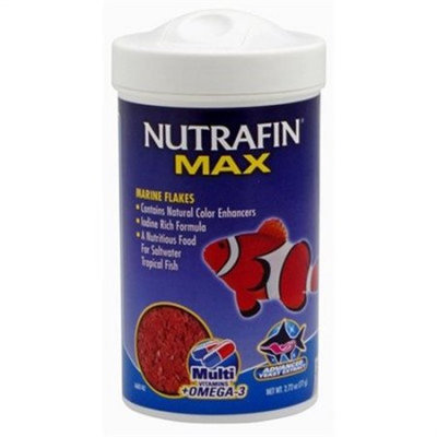 RC Hagen A6812 Nutrafin Max Marine Flakes 1.34 oz
