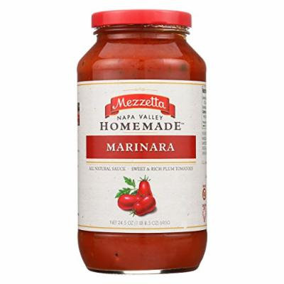 Mezzetta Pasta Sauce - Homemade Style Marinara - Case of 6 - 25 oz.