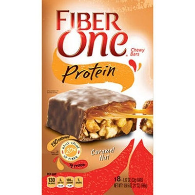 Fiber One Protein Chewy Bars - Caramel Nut - 21 Oz. - 18 Ct.