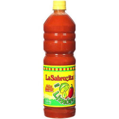 KeHe Distributors 603396 LA SABROZA SALSA HOT W LIME - Case of 12 - 35 OZ