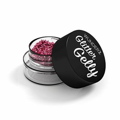 WUNDER2 Glitter Gelly Long Lasting Glitter Gel, Amethyst, 0.05 Fluid Ounce