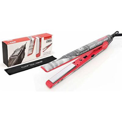 Corioliss C1 Professional Titanium Hair Styling Iron, Limited Edition Landmark London, 2 Year Warranty, 1” Titanium Plates, Negative Ion, Anti-Frizz, Anti-Static, Heat Resistant Pouch included