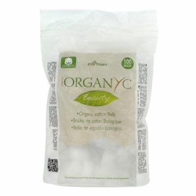 Organyc - Organic Beauty Cotton Balls - 100 Piece(s) (pack of 4)