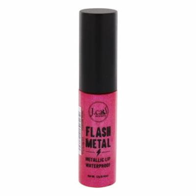 J.Cat Beauty - Flash Metal Waterproof Metallic Lip Gloss Burning Gaze - 0.42 oz. (pack of 2)