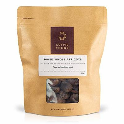 BULK POWDERS 500g Dried Whole Apricots