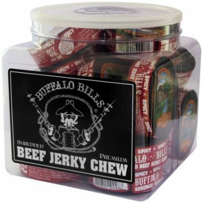 Buffalo Bills Spicy Shredded Beef Jerky Chew 18-ct Tubs (18 cans of spicy beef jerky chew)