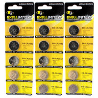 3x 5pk 3V Lithium Coin Cell Battery CR2032 Replace 208-205 DL2025 FAST USA SHIP