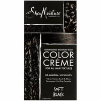 4 Pack - Shea Moisture Nourishing Hair Color Kit, Black 8 oz