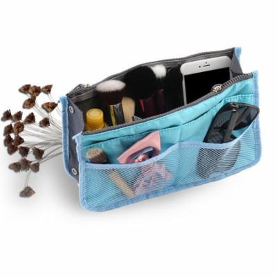 Multifunction Travel Cosmetic Makeup Bag for Outdoors Organizer Storage Handbag Polyester Rectangle Shape