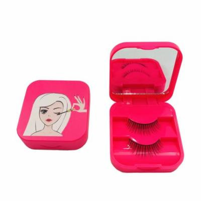 Mini Travel Size Lash Case (Coral)