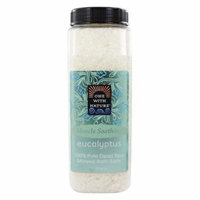 Dead Sea Mineral Bath Salts Eucalyptus - 32 oz. by One With Nature (pack of 1)