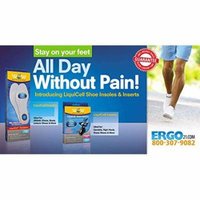 Ergo21 Liquicell Shoe Insoles, Better Than Gel & Foam All Sizes