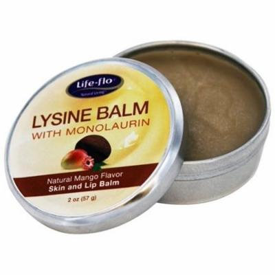 Lysine Skin & Lip Balm with Monolaurin Natural Mango - 2 oz. by Life-Flo (pack of 12)
