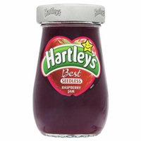 Hartley's Best Seedless Raspberry Jam 6 x 250g by Hartleys