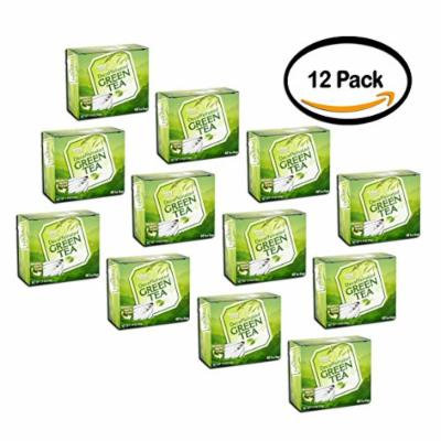 PACK OF 12 - Great Value Decaffeinated Green Tea Bags, 40 Count