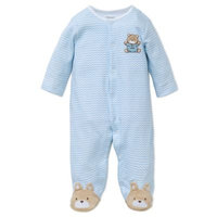 Little Me Baby Boys' 2-Piece Hat & Bear Coverall Set