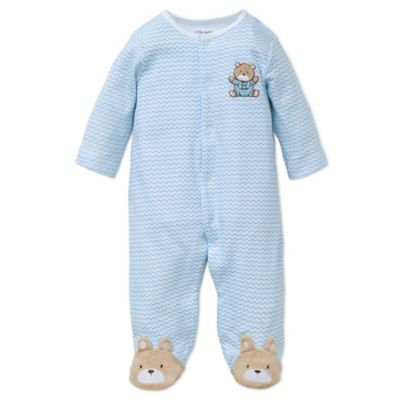 Little Me Baby Boys' 2-Piece Hat & Bear Coverall Set