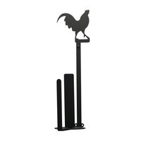 Village Wrought Iron PT-A-1 Rooster Paper Towel Holder