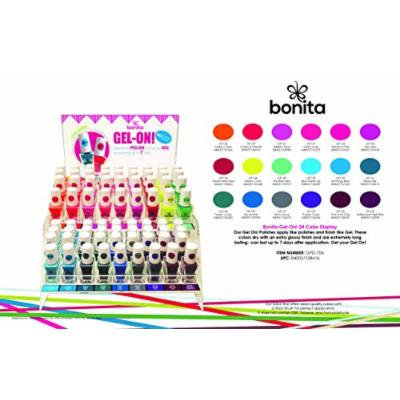 BONITA 18 PC GEL-ON EXTRA SHINE NAIL POLISH