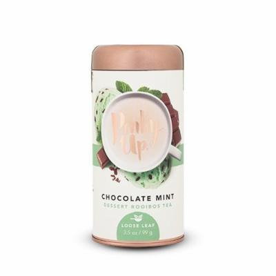 Flower Loose Tea, Chocolate Mint Dessert Rooibos Herbal Leaf Flowering Teas