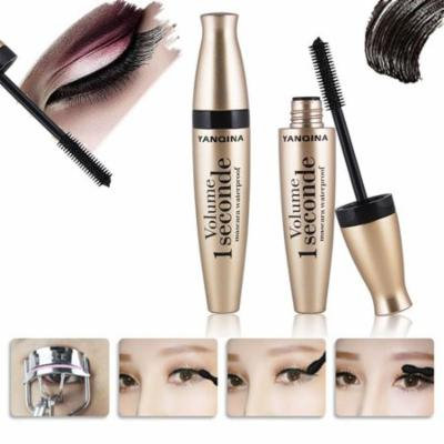 New 1PC Black Mascara Waterproof Quick Dry Lengthening Makeup Mascara Cream SPPYY