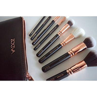 8 PENNELLI MAKEUP BRUSHES SET ZOEVA ROSE GOLDEN LUXURY SET BAG