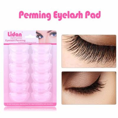 6Pairs Silicone Eyelash Perming Makeup Tools Eyelash Pad False Eyelash Root Lifting Shield Patch