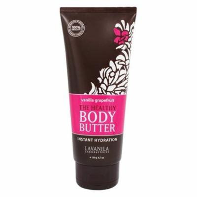 The Healthy Body Butter Instant Hydration Vanilla Grapefruit - 6.7 oz. by Lavanila (pack of 2)