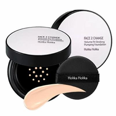 Holika Holika Face2change Volume Fit Strobing Foundation, 01 Light Beige