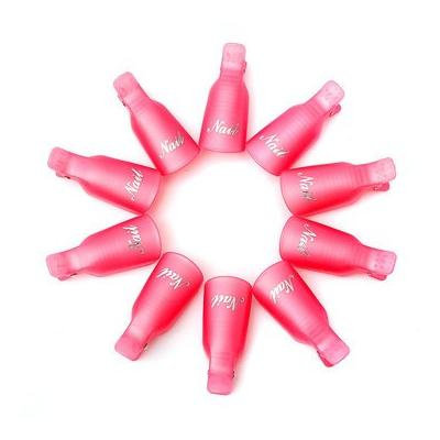 Wrap - Nail Tools - 10pcs Acrylic Nail Art Gel Polish Remover Wrap Cleaner Clip Caps Wrapper Magazine Nail Gel Cleaner