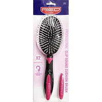 Red by Kiss PROFESSIONAL Clip Round Cushion Brush