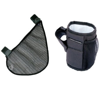 JL Childress Side Sling and Cup 'N Stuff Stroller Pocket Set