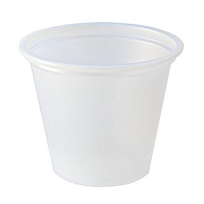 Fabri Kal Fabri-Kal 1oz Translucent Squat Portion Cup - 1 CS