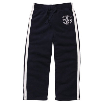 Osh Kosh Boys 2T-4T Fleece Pant (Navy 2T)