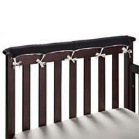 Go Mama Go® Designs Cotton Couture Teething Guards in Black/White
