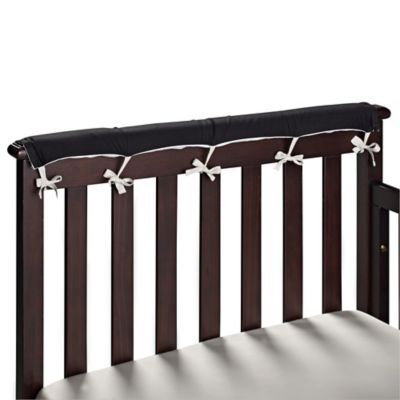 Go Mama Go® Designs Cotton Couture Teething Guards in Black/White