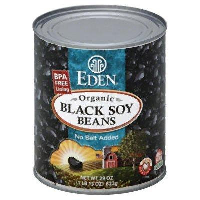 Edensoy Black Soy Beans,Og1 29 Oz (Pack Of 12)