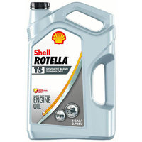 Shell Rotella T5 15W-40 Synthetic Blend Heavy Duty Diesel Engine Oil, 1 gal
