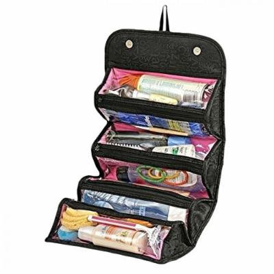 Roll It Up Makeup Organiser Cosmetics Storage Organiser - 2 unit