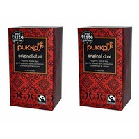 (2 PACK) - Pukka Original Chai Tea| 20 Bags |2 PACK - SUPER SAVER - SAVE MONEY