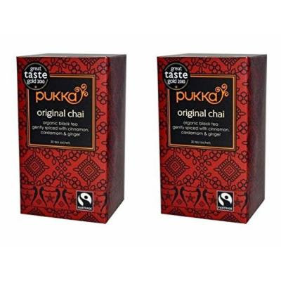 (2 PACK) - Pukka Original Chai Tea| 20 Bags |2 PACK - SUPER SAVER - SAVE MONEY